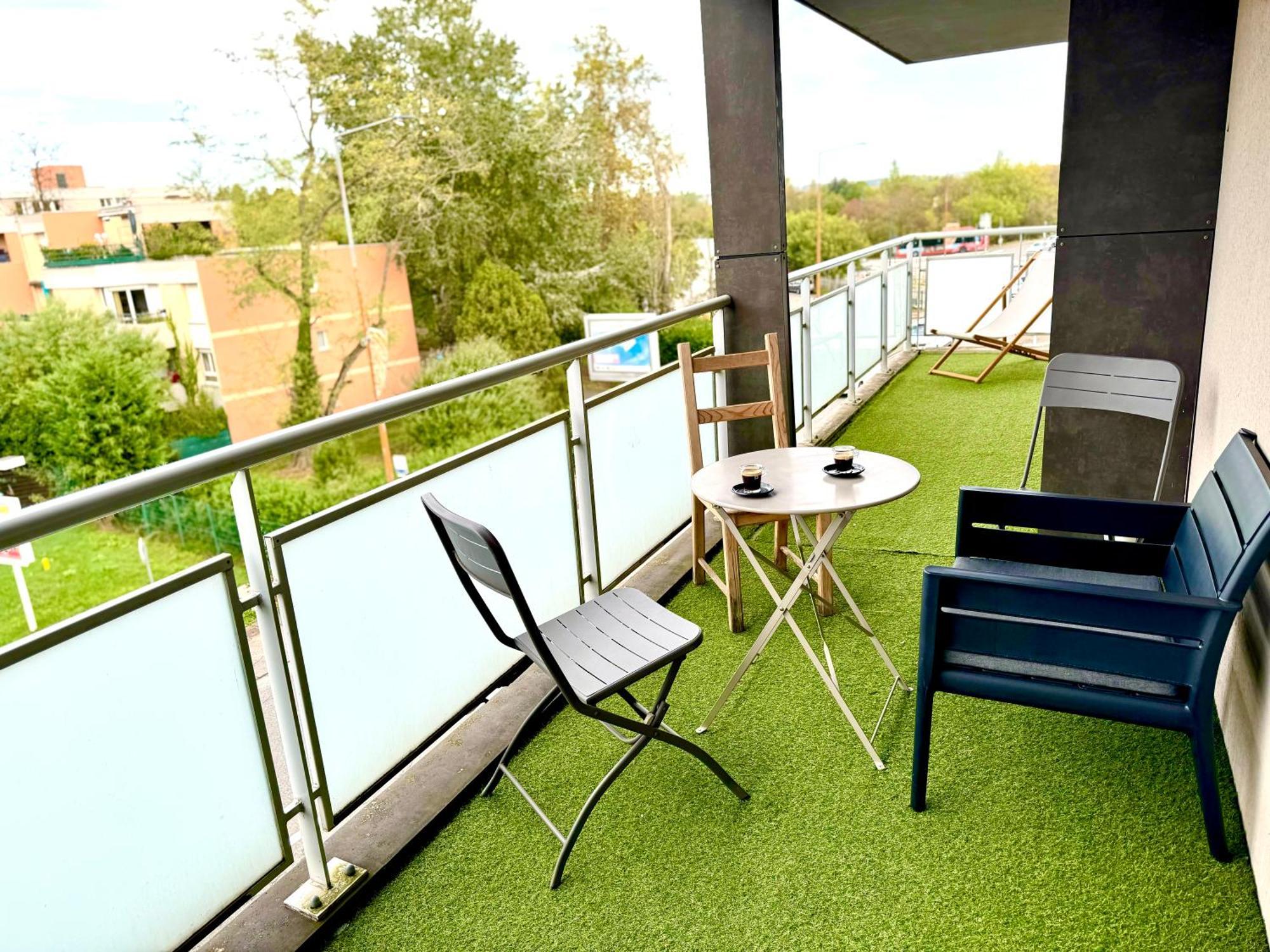 Bel Appartement T3 De 60M2 Avec Parking, Terrasse, Proche Du Metro Et Du Periph Τουλούζη Εξωτερικό φωτογραφία